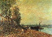 Alfred Sisley The Tugboat oil